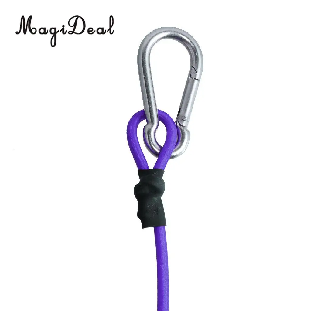 Elastic Kayak Canoe Safety Leash Fishing Rod Lanyard Paddle Leash for Kayaking Canoeing Rafting Inflatable Boat Accessories