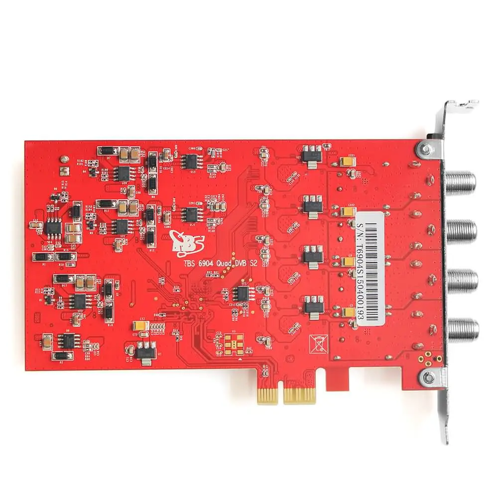 TBS 6904 четырехъядерный тюнер DVB-S2 HD спутниковая ТВ PCI-e карта