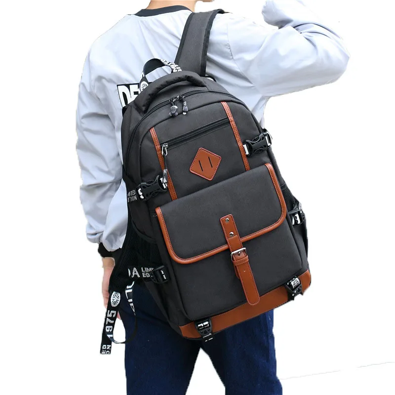 AOLIDA Oxford Backpack For Teenagers College School Backpack Student