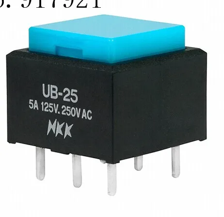 

[ZOB] UB25SKW03N-G imported from Japan nkk day developed light button switch UB-25 micro-thin flat --10pcs/lot