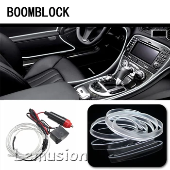 

BOOMBLOCK 1pcs Car 3D Led Light Neon Lamps 12V For Saab Chevrolet Cruze VW Passat B5 B6 B7 Toyota Corolla 2008 RAV4 Accessories