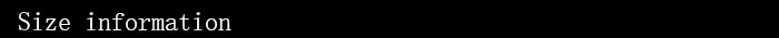 size