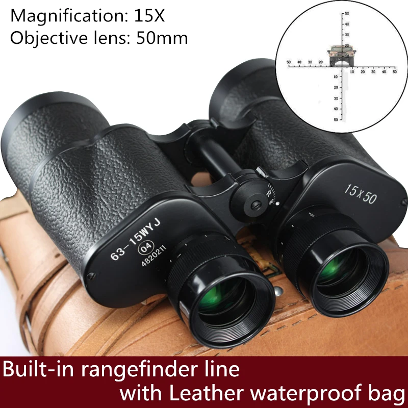 15x50 binoculars