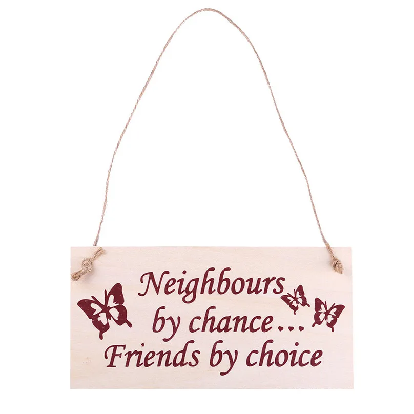 Sign Board Best Friend Friendship Gift Chic Spending Heart Thank You Decoration home Decor 2019 new hot sale #25j10 (8)