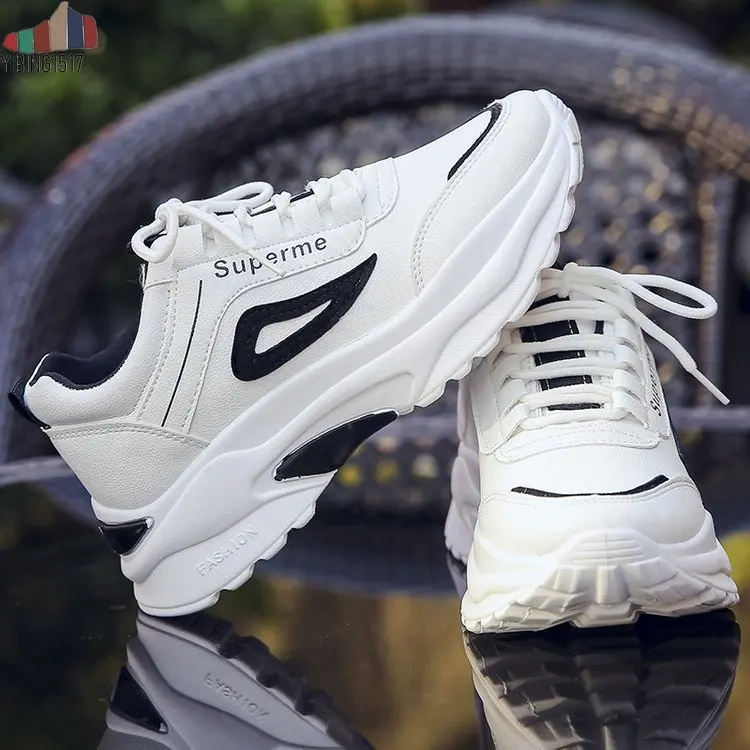 YIBING Tenis/Спортивная повседневная обувь Новинка 2019 года Ulzzang Harajuku модные кроссовки