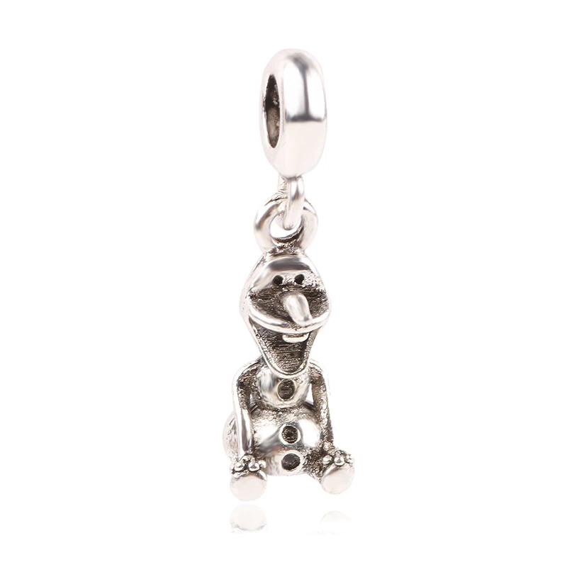 K185 Dodocharms, посеребренные Крылья ангела, дом, лошадь, крыло любви, сердце, очаровательный бисер, Подходит для Pandora, для женщин, сделай сам, браслеты, драгоценность - Цвет: K185
