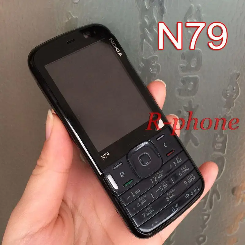 Оригинальный Восстановленный NOKIA N79 мобильный телефон GSM разблокированная