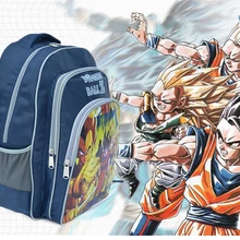 Официальный с рисунками из комикса «Жемчуг дракона», «Драконий жемчуг зет Косплэй супер сын Goku vegeta распылитель ранцевого типа для с Рюкзак Школьная Сумка для детей подарок на день рождения