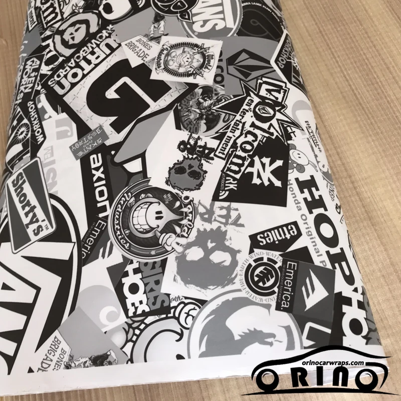 JMD Sticker Bomb Vinyl Film Wrap-9