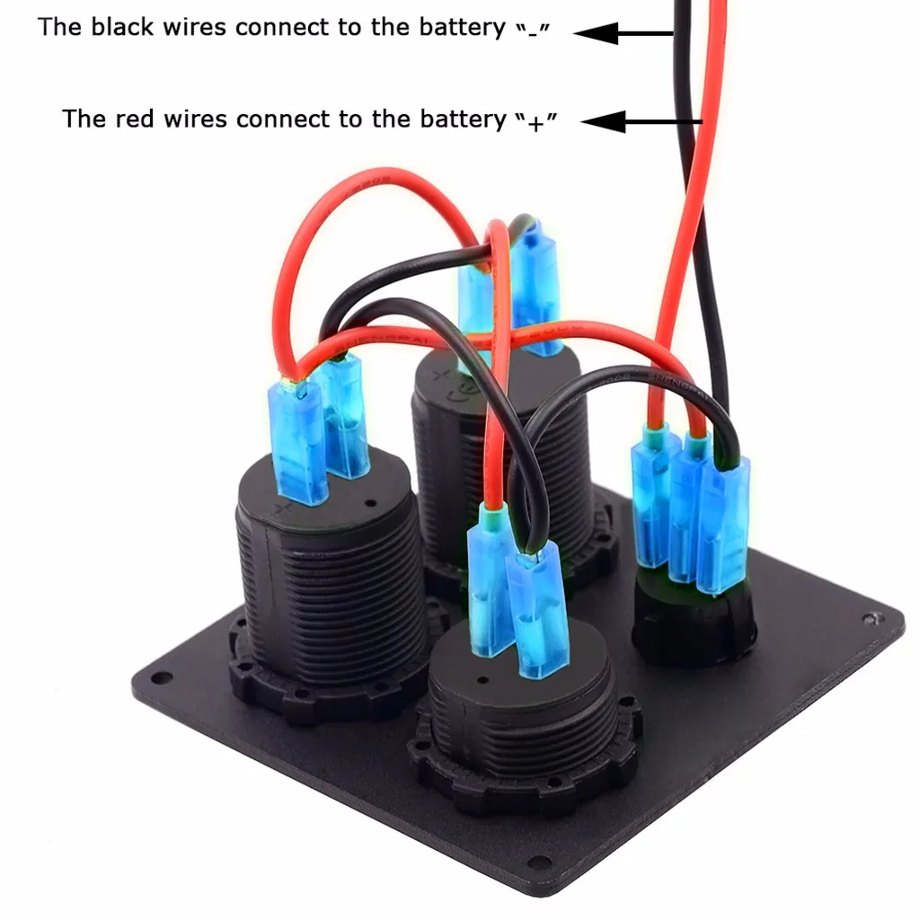 12 V-24 V Автомобильный Прикуриватель разъем светодиодный USB Зарядное устройство адаптер 3.1A 100 W обнаружения для телефона MP3 DVR аксессуары