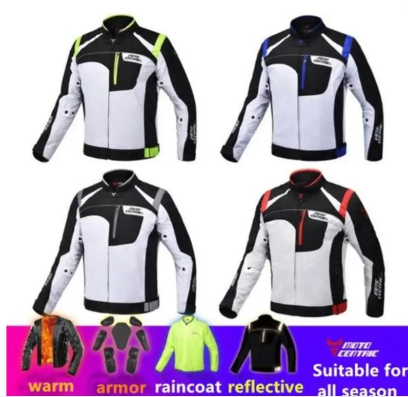 

2018 2019 Motorcycle riding jacket, racing suit, motorcycle suit, rainproof, warm and tumble proof, four seasons style
