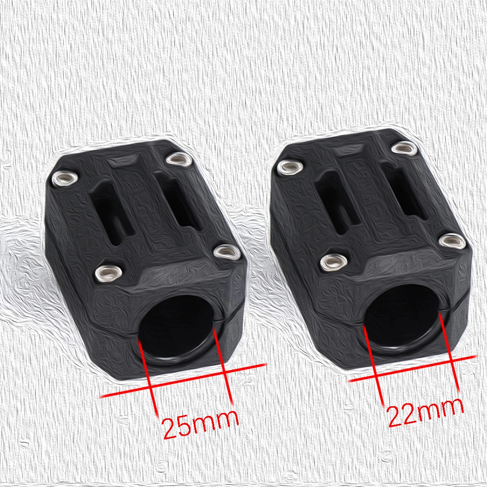 

For HONDA CRF1000L for BMW R1200GS LC ADV Motorcycle Engine Guard Bumper Protection Decorative Block 25mm Crash Bar For YAMAHA