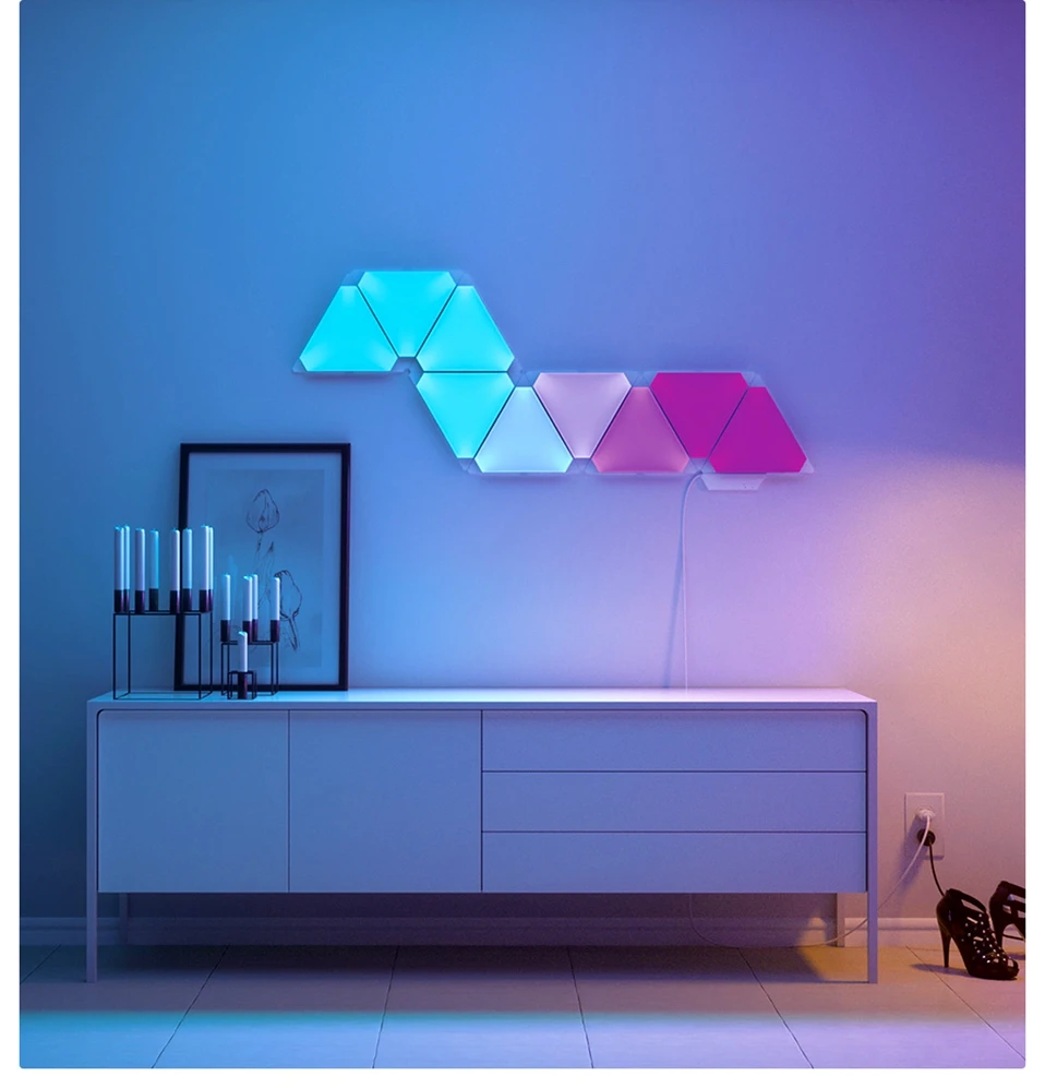 Xiaomi Nanoleaf полноцветный умный нечетный светильник для работы с приложением Mijia для Apple Homekit Google home настройка на заказ