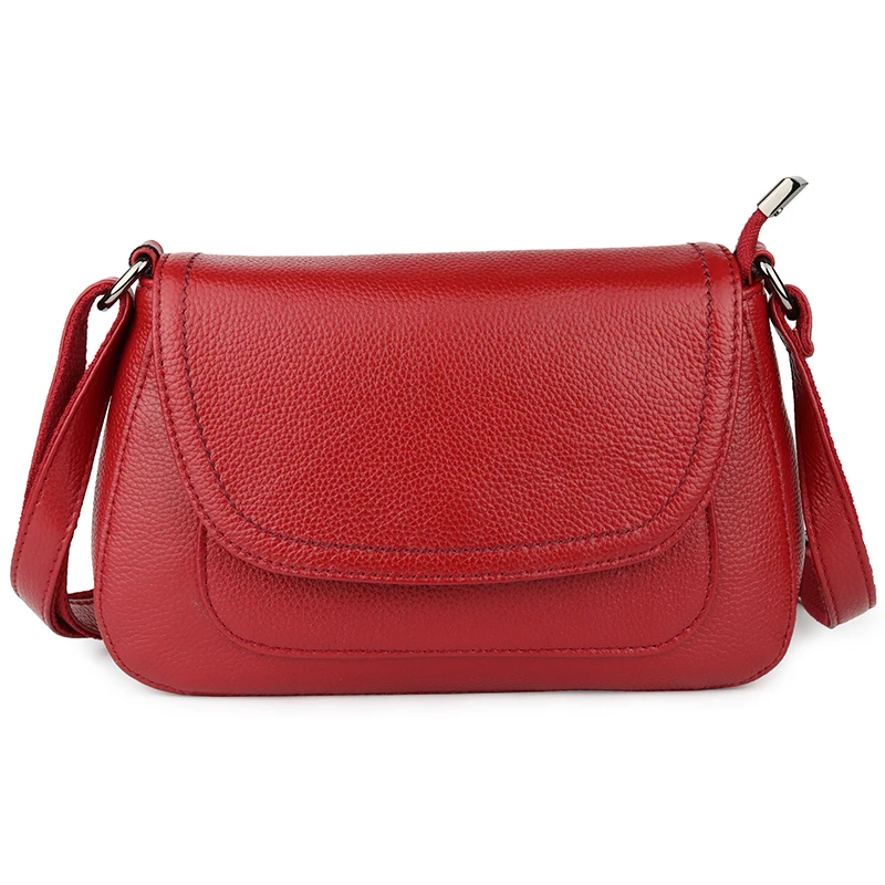Женская сумка-мессенджер из натуральной кожи, женские летние сумки через плечо, сумки через плечо, красные/синие/черные женские сумки