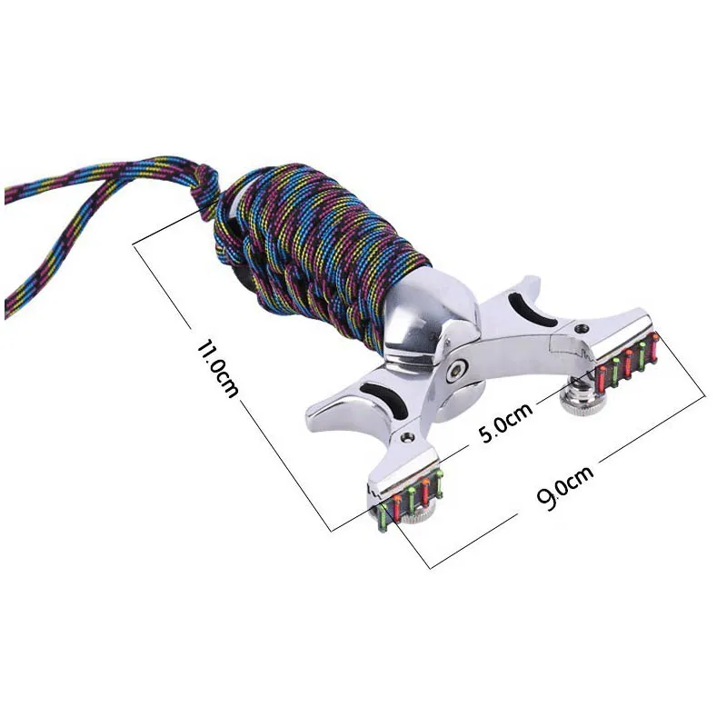 Рогатка Охота катапульта 304 нержавеющая сталь стабильный с резинкой открытый стрельба рогатки Новый Обновлен большой лук двери