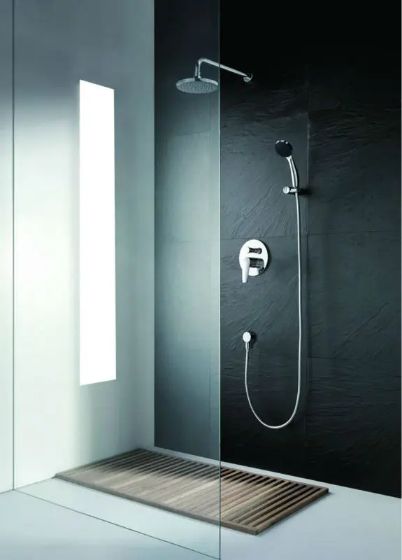 Faucet Shower,Concealed mixer 2 lever controller shower,8 INCH Shower,inwall mixer,Rainfall shower,Faucet Mixer HG-811C