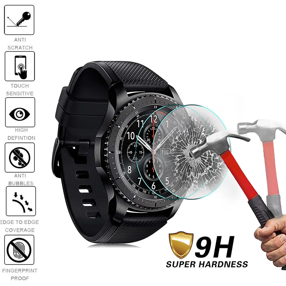 5 шт. закаленное стекло для huawei Honor Magic Watch GT Защитное стекло для экрана huawei Watch gt Active элегантная Противоударная пленка