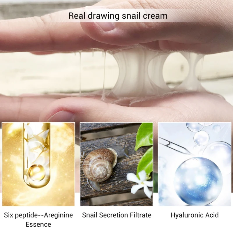 “ Creme de Clareamento 30 ml Reparação Caracol Creme