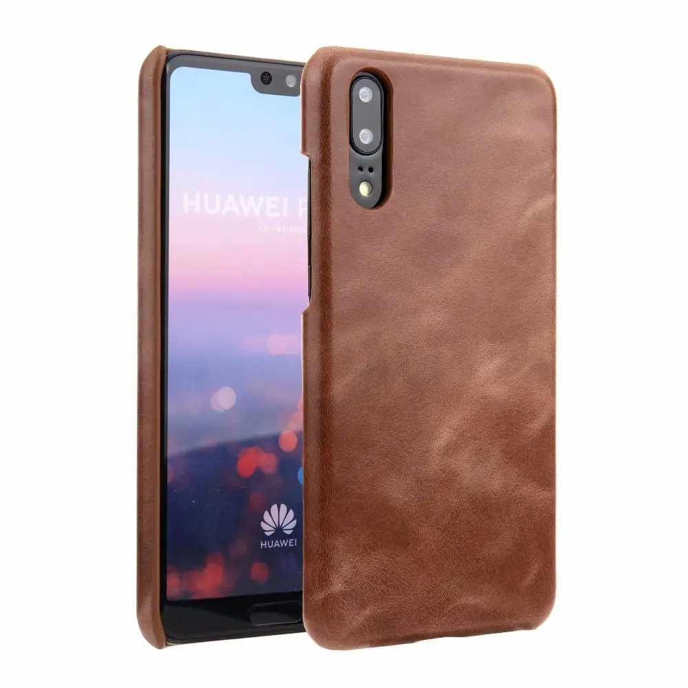 Натуральная телячья кожа чехол для задней крышки huawei P20 P30 Pro P10 рlus lite P20pro P30Pro P10lite