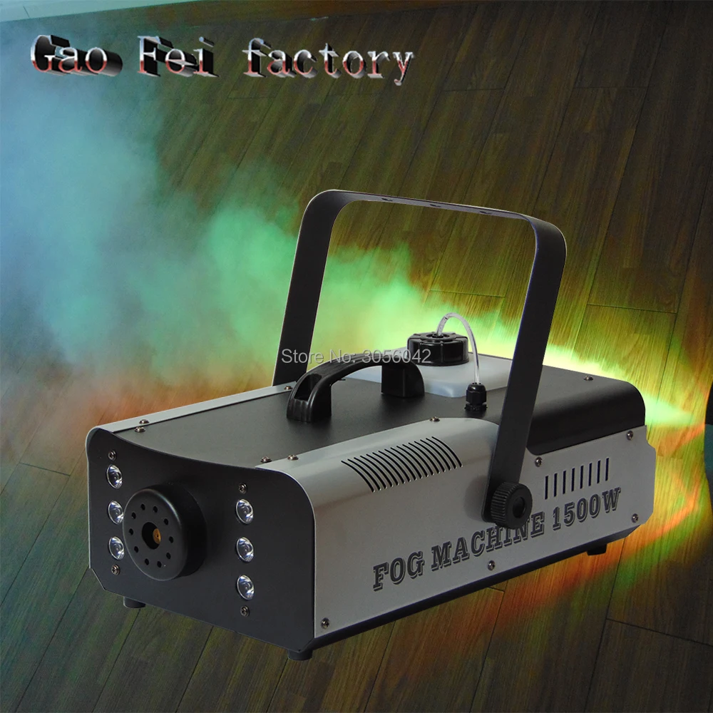 

1500W fog machine wire Control remote control DMX512 stage smoke machine stage effect equipment