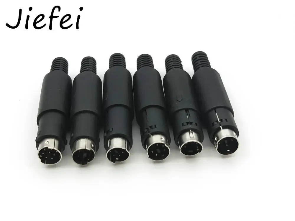 Мини штекер DIN 3pin 4pin 5pin 6pin 7pin 8pin 9pin Встроенный аудио AV Разъем DIY части для крепления