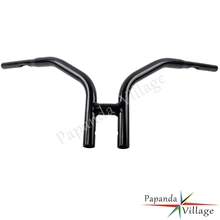 Черный мотоцикл 1-1/" Летающая ручка для мотоцикла с вмятин для Harley FXST FLST FXR FXD FLT FL FX XL 1982