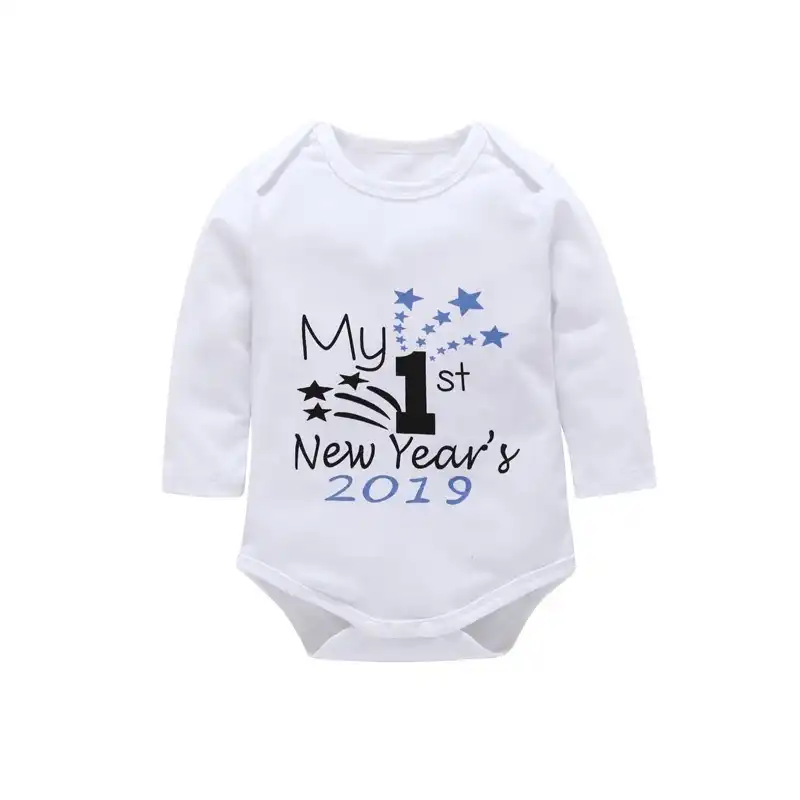my first new year baby boy outfit 2019