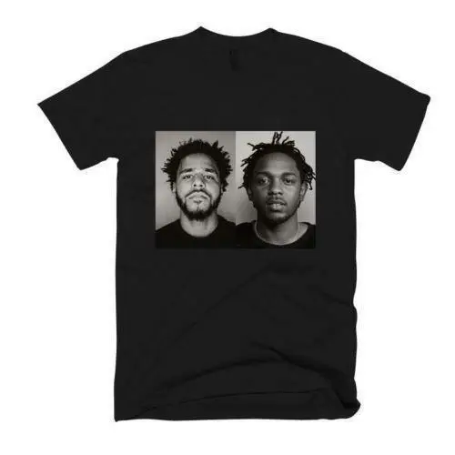 

J COLE X KENDRICK LAMAR MEN'S / WOMEN'S USA SIZE T-SHIRT Shirt Cotton Hight Quality Man T Shirt