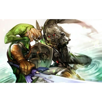 

RS1850 Full Drill 5D Diy Diamond Painting Cartoon The Legend Of Zelda Skyward Sword Embroidery Cross Stitch gift Needlework Deco