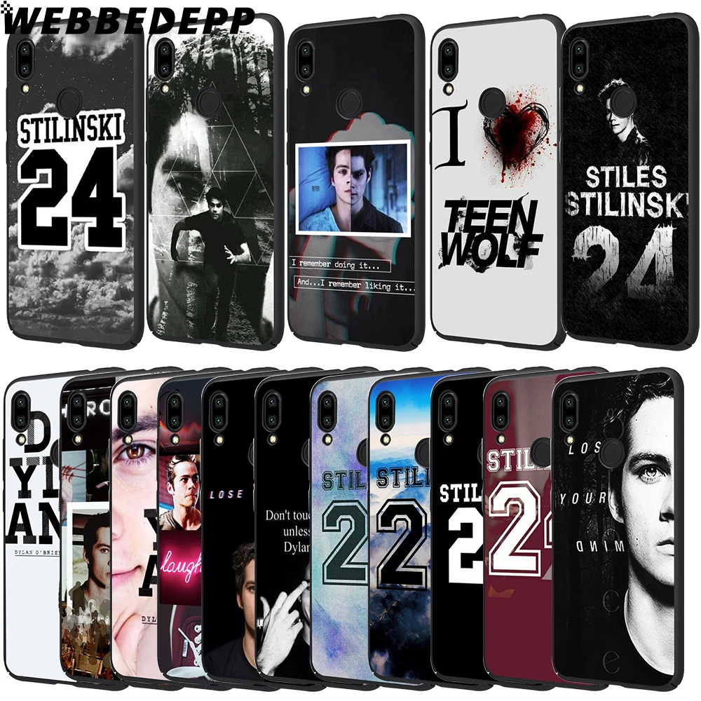 WEBBEDEPP Stilinski 24 подростковый волк Мягкий ТПУ чехол для Xiaomi Redmi 7 4A 5A 6A 8A S2 4 4x5 Plus 6