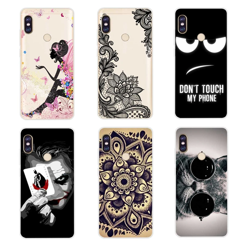 

Cover For Xiaomi Redmi Note 5 Pro Case Soft TPU Silicone Cover Case for Xiaomi Redmi Note 5 global version 5.99" Pattern Cases