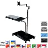 OK610 Bedside Moving Laptop Stand Adjustable Sofa Computer Monitor Holder Mount +Keyboard Holder Rotating Laptop Table Lapdesks ► Photo 1/6