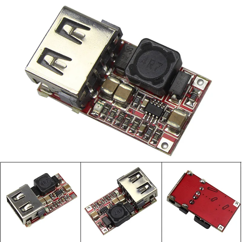 

USB Output Charger Step Down Power Module DC-DC Step Down Converter 6-24V12V24V to 5V 3A EM88
