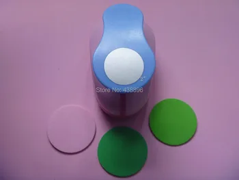 

free shipping 2"(5.0cm) circle EVA foam punch paper punch for greeting card handmade ,Scrapbook Handmade puncher