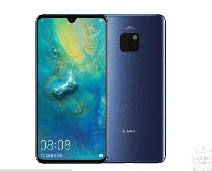 DHL Быстрая HuaWei mate 20 4G LTE мобильный телефон Kirin 980 Android 9,0 6,5" 2240x1080 6 ГБ ОЗУ 128 Гб ПЗУ МП NFC Leica