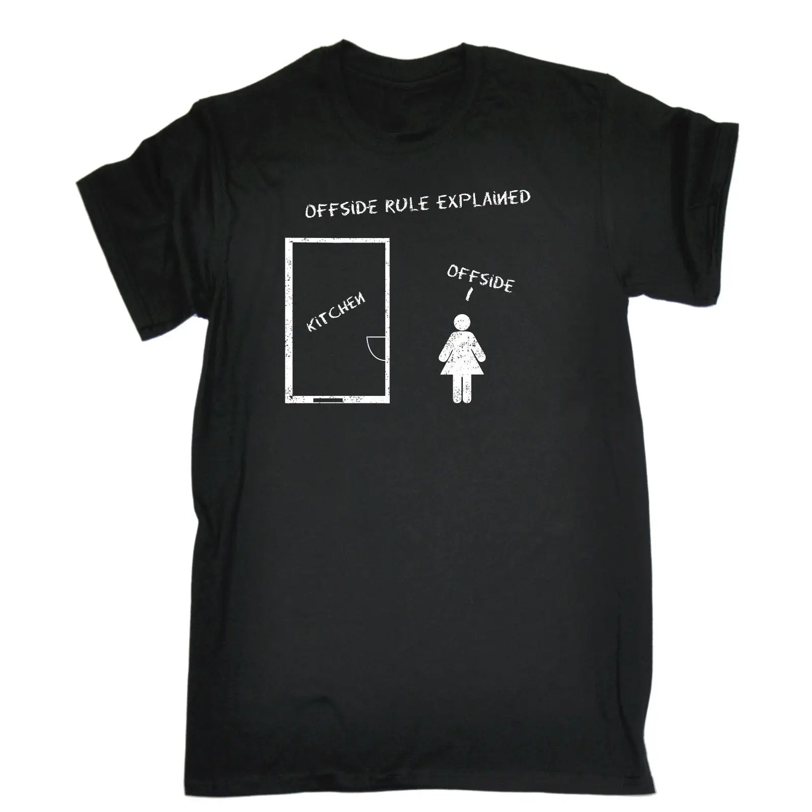 

Offside Rule Explained Kitchen T-SHIRT Sexist Chef Footballer Wife Gift Birthday Cool T Shirts Designs Best Selling Men