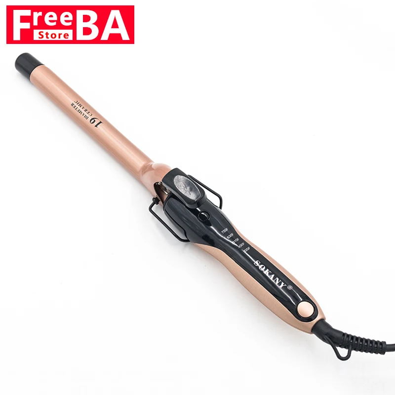 

19mm Professional Curling Iron Hair Curler Curling Iron Roller Curl Irons Wand Roller Wand Waver Fashion Styling Tools Curls
