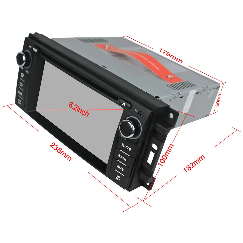 Top Octa Core 4G Android 8.1 4GB RAM 64GB ROM RDS BT Car DVD Player Radio Stereo GPS Glonass For Chrysler Sebring 300C Cirrus Aspen 5