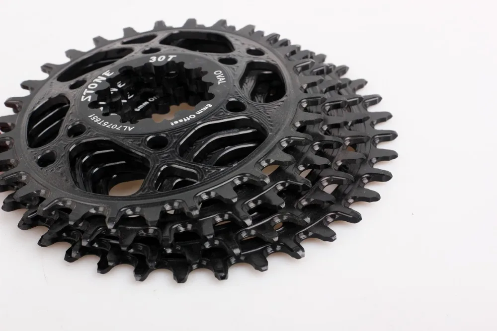 6 мм offse tOval Chainring для GXP xx1 Eagle GX X01 X0 X9 S ram 1x система Кривошип узкий широкий