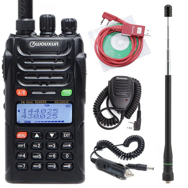 WOUXUN KG-UVD1P VHF UHF двухдиапазонный двойной дисплей 1700 мАч батарея классический двухсторонний радио KG-UVD1P рация - Цвет: as phoho show 3