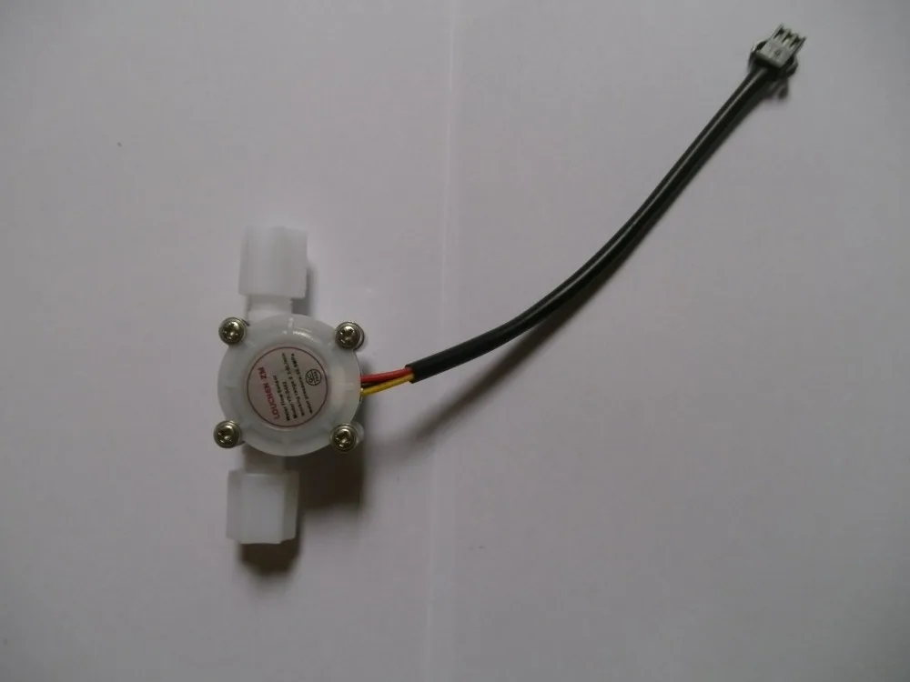NEW G1/4" Water Flow Control LCD Meter + Flowmeter Sensor