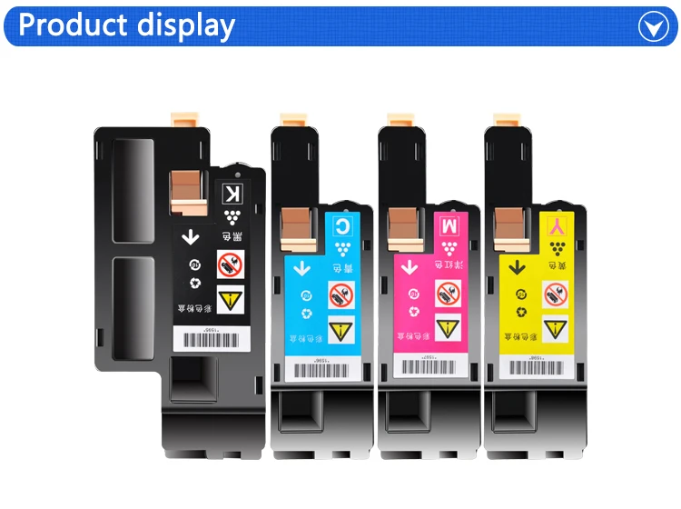 1 цветной совместимый тонер-картридж Замена для Dell 1250c 1350cnw 1355cn 1355cnw C1760nw C1765nf принтер, BK/C/Y/M