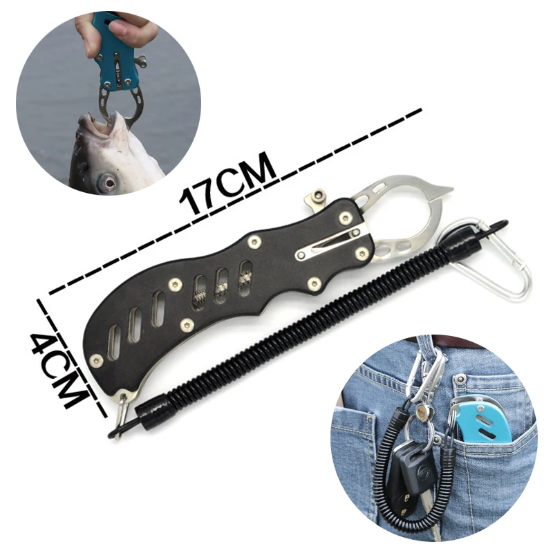 WDAIREN рыболовные плоскогубцы из нержавеющей стали, захват для губ, контроллер захвата, крючок для удаления приманки, рыболовные снасти, инструмент Pesca WD-044