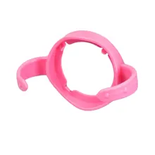 Шт. 1 шт. Розовый Малыш Бутылка ручка натуральный широкий рот PP стекло бутылочка для кормления