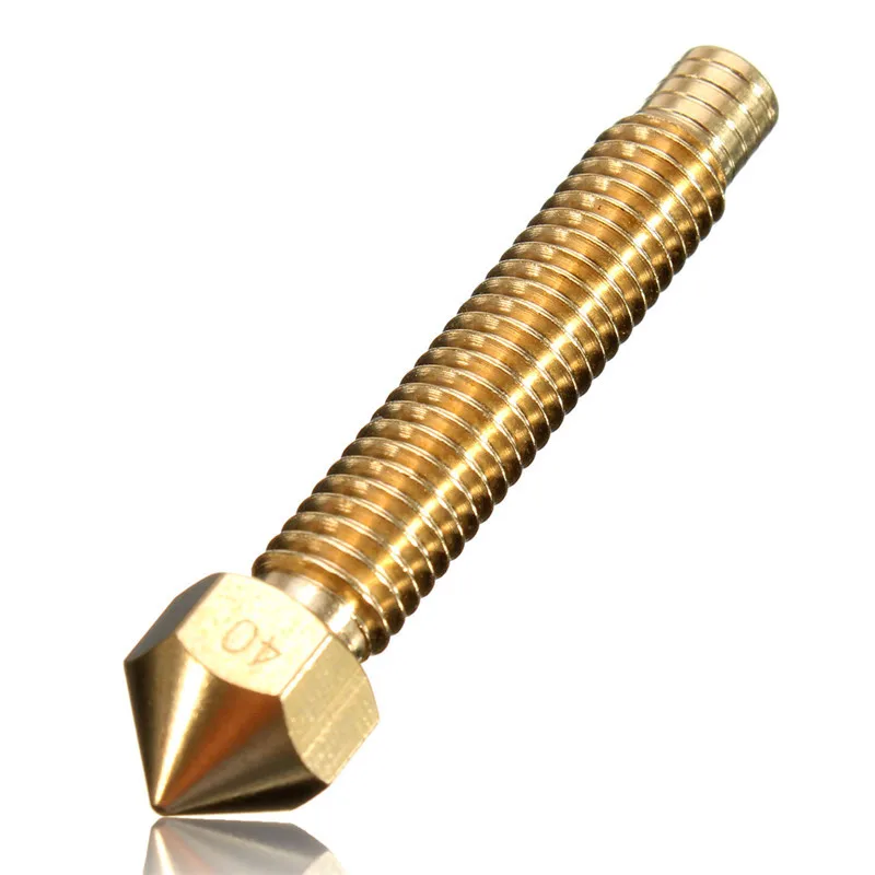 Brass Lengthen Nozzle 04Mm Copper Long For 175Mm Filament M6X32 Mm Extruder Print Head Best Quality 3D huismerk kopen in de aanbieding Brass Lengthen Nozzle 04Mm Copper Long For 175Mm Filament M6X32 Mm Extruder Print Head Best Quality 3D huismerk kopen in de aanbieding