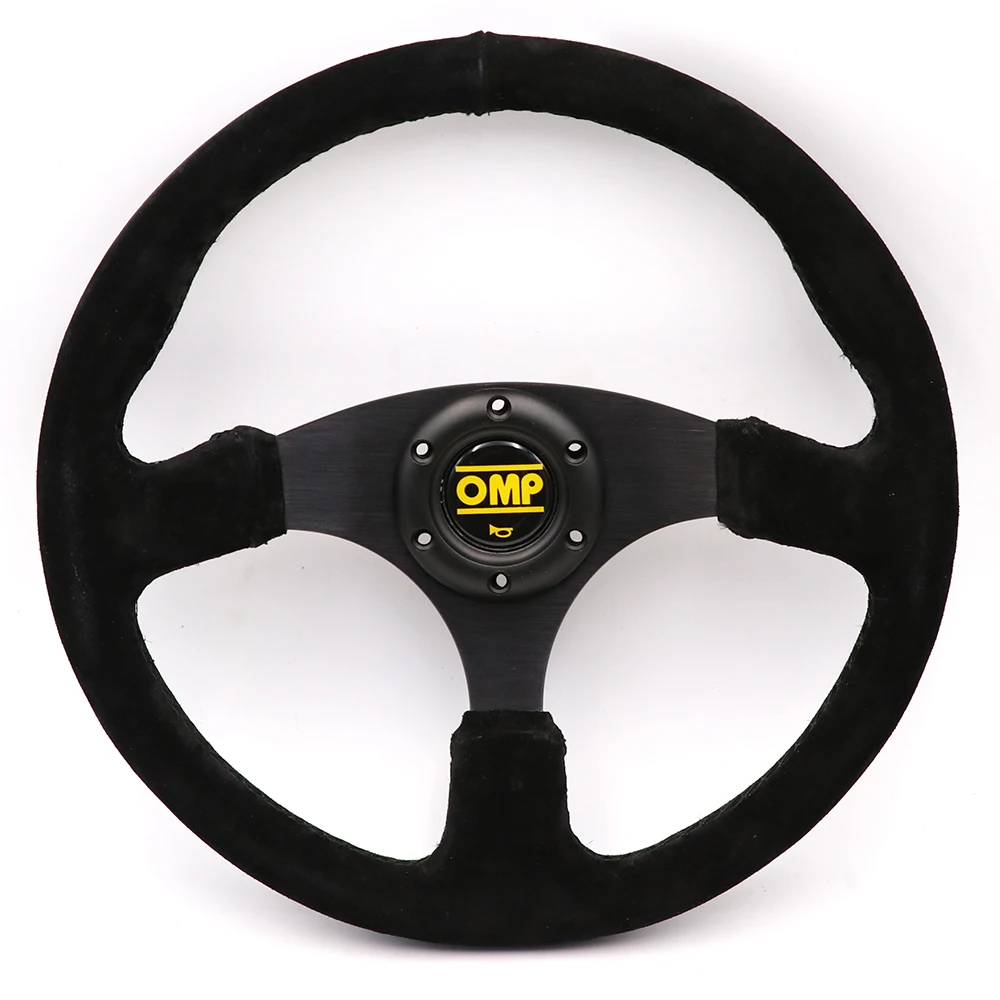 

14inch 350mm OMP Drift Sport Steering Wheel Suede leather Steering wheels
