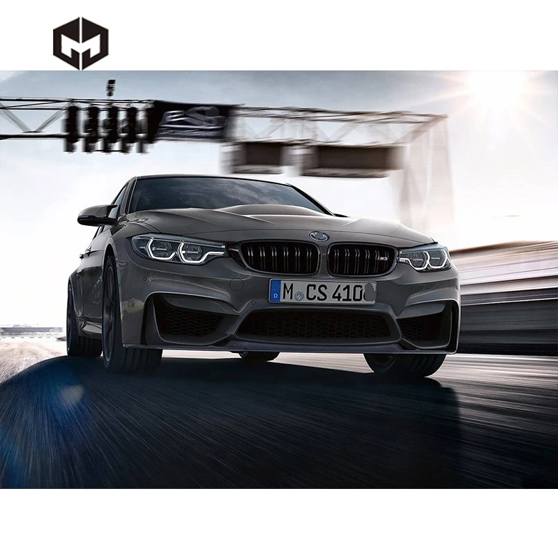 Carbon-Fiber-CS-Front-Bumper-Spoiler-Lip 6