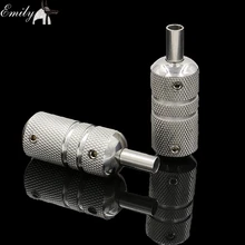 22 мм Татуировка рукоятка из нержавеющей стали с задней стволовой насадки для тату Поставка TG-131A