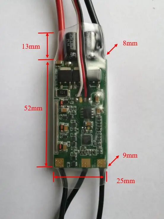 

Adjustable Sensitivity 40A 3s Two-way Brushless Motor ESC for Remote Operated Vehicle Autonomous Underwater Vehicle Accessories