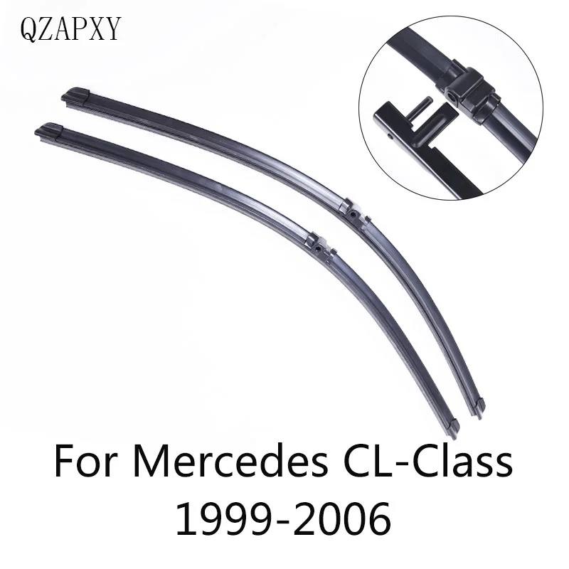 QZAPXY щекта стеклоочистителя для Mercedes Benz CL-Class W215 W216 из 1999 2000 2001 до 2011 стеклоочиститель аксессуаров для автомобилей - Цвет: W215 1999-2006